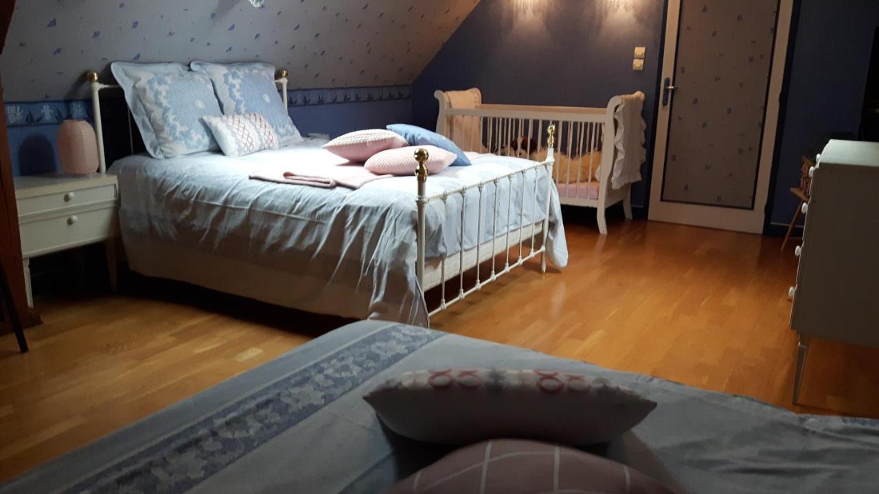 B&B Ferme De La Rouzannerie Pour 2 Ou Famille Lanneray Exterior foto